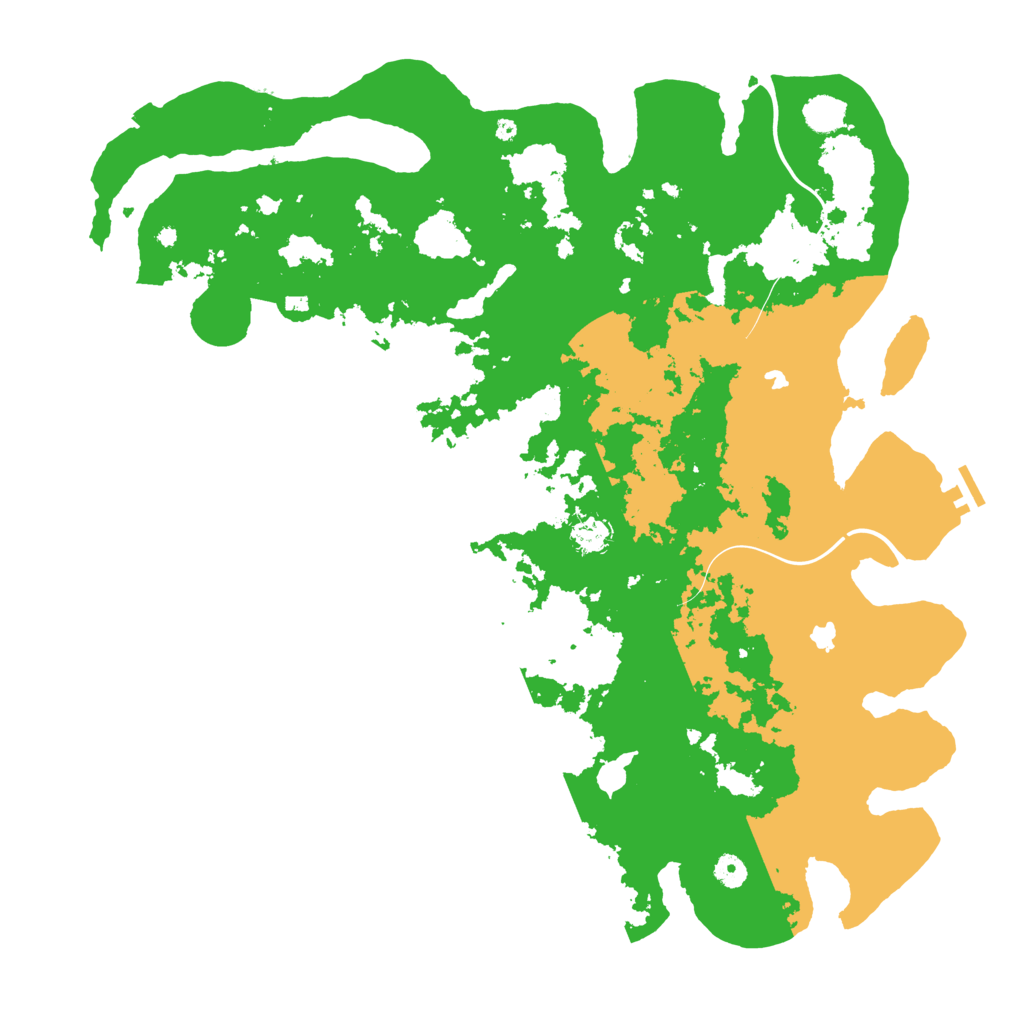 Biome Rust Map: Procedural Map, Size: 4750, Seed: 616946099