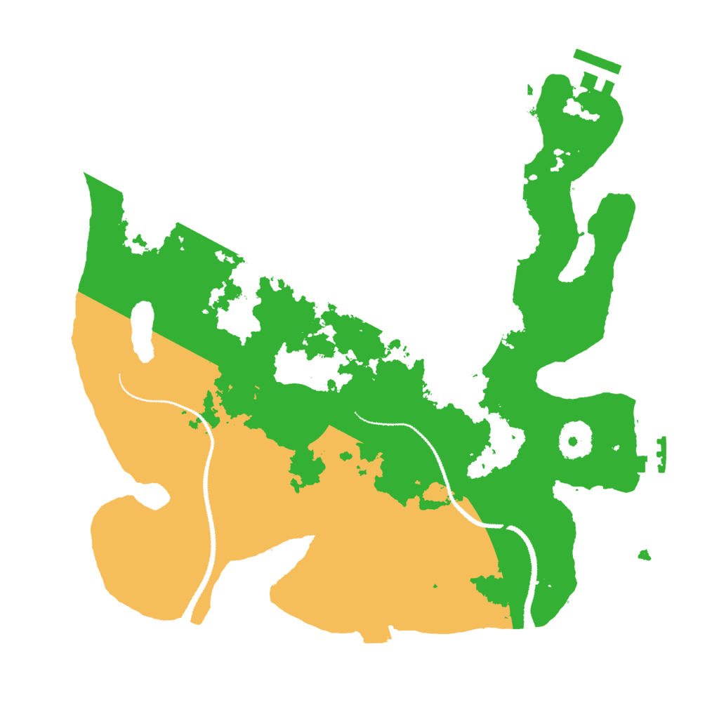 Biome Rust Map: Procedural Map, Size: 3000, Seed: 1423828406
