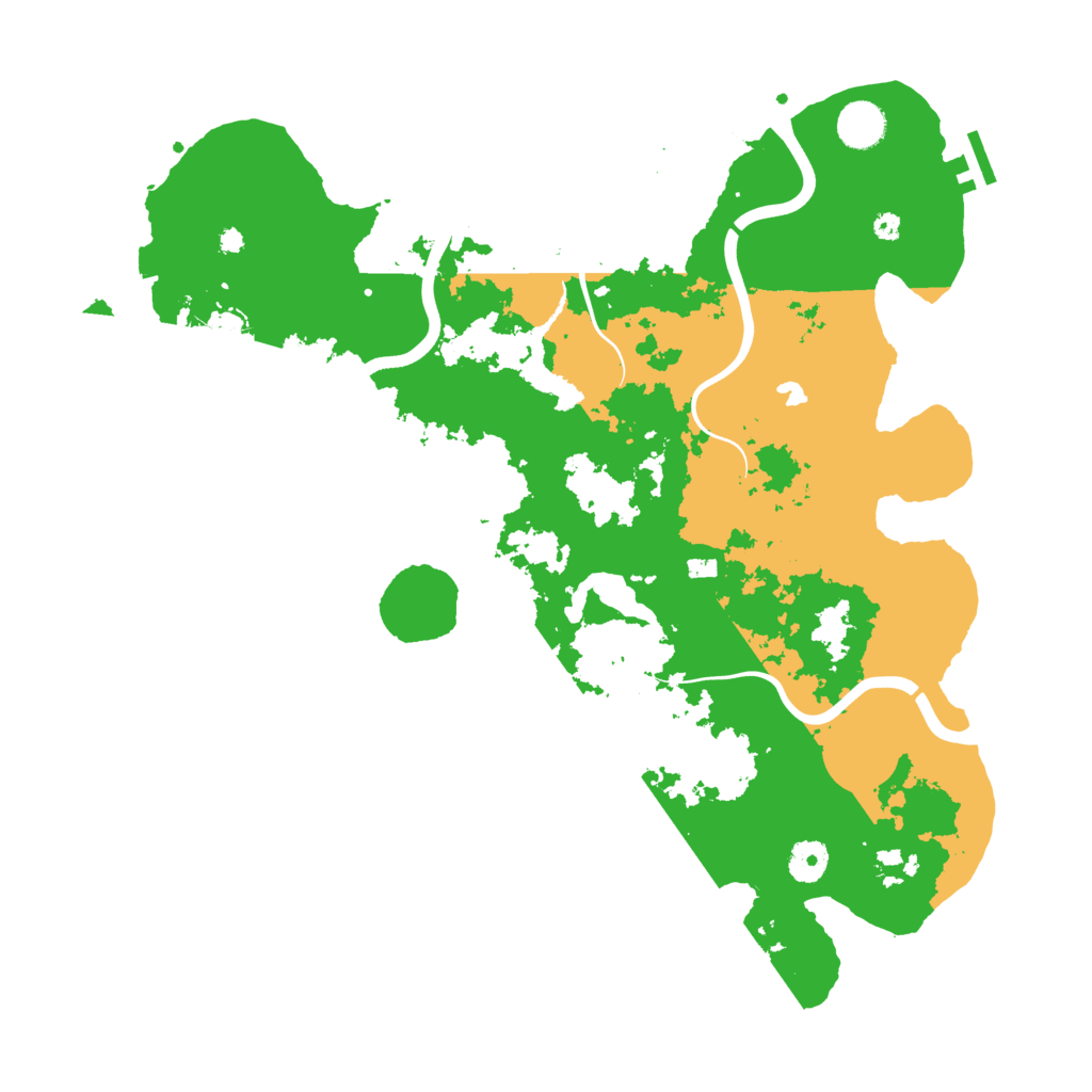 Biome Rust Map: Procedural Map, Size: 4000, Seed: 1651743661