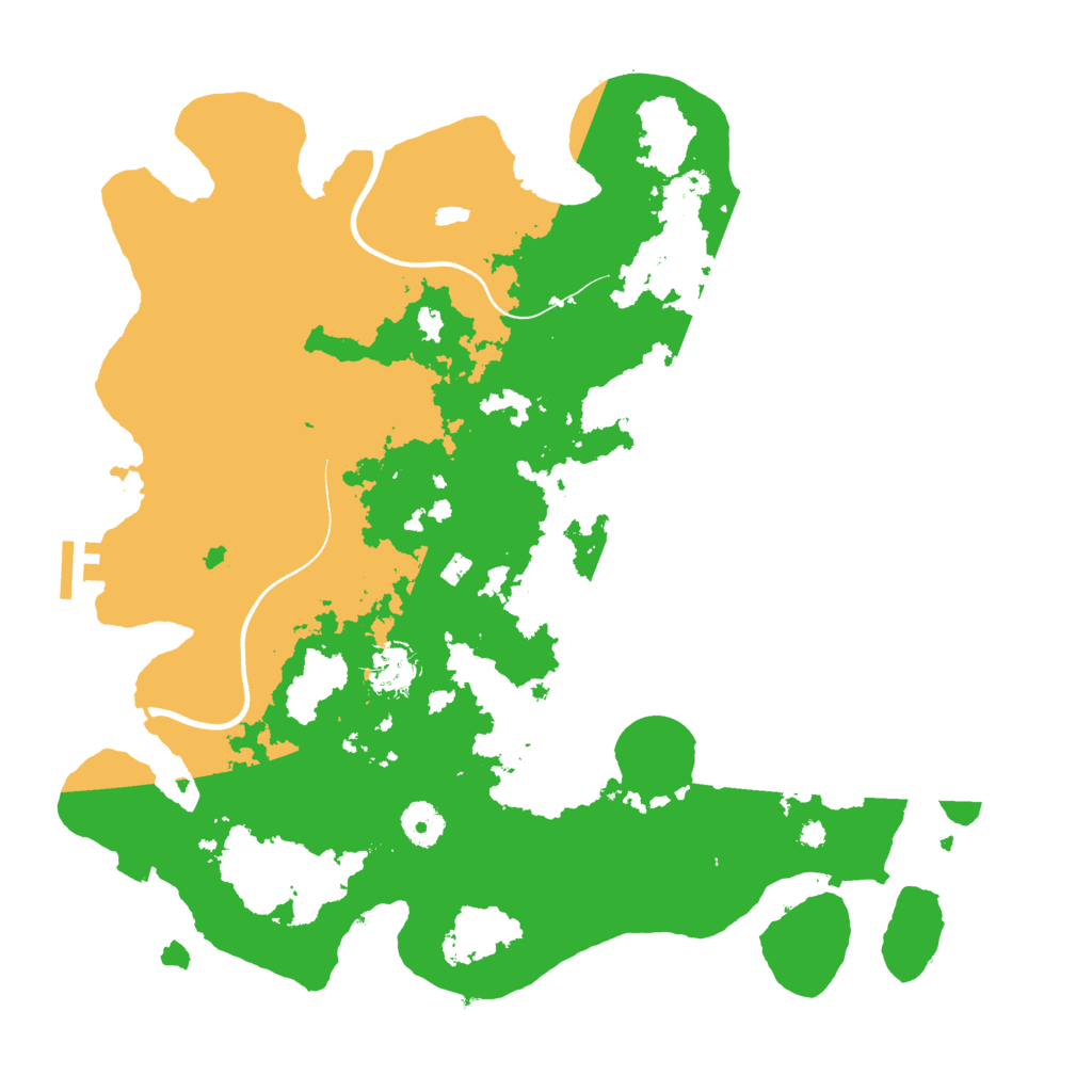 Biome Rust Map: Procedural Map, Size: 3800, Seed: 56910483