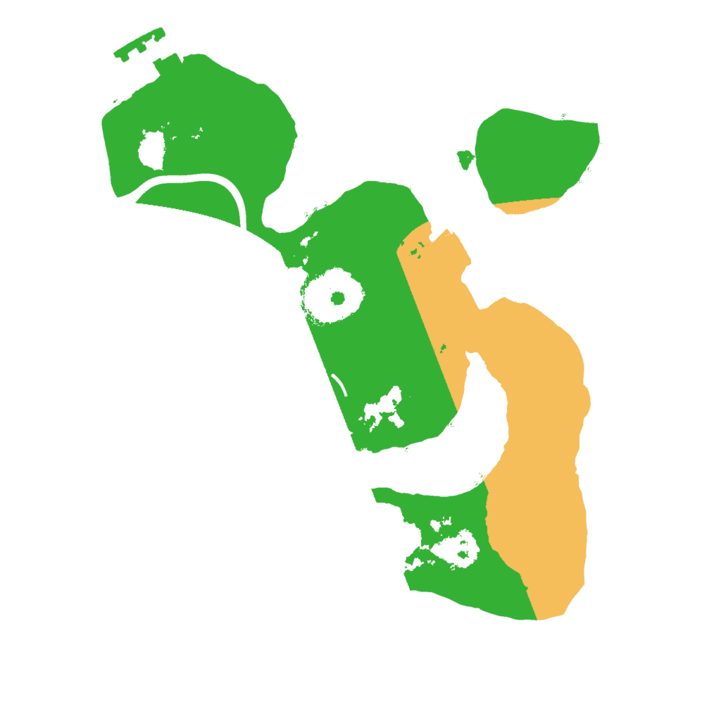 Biome Rust Map: Procedural Map, Size: 2000, Seed: 1996151781