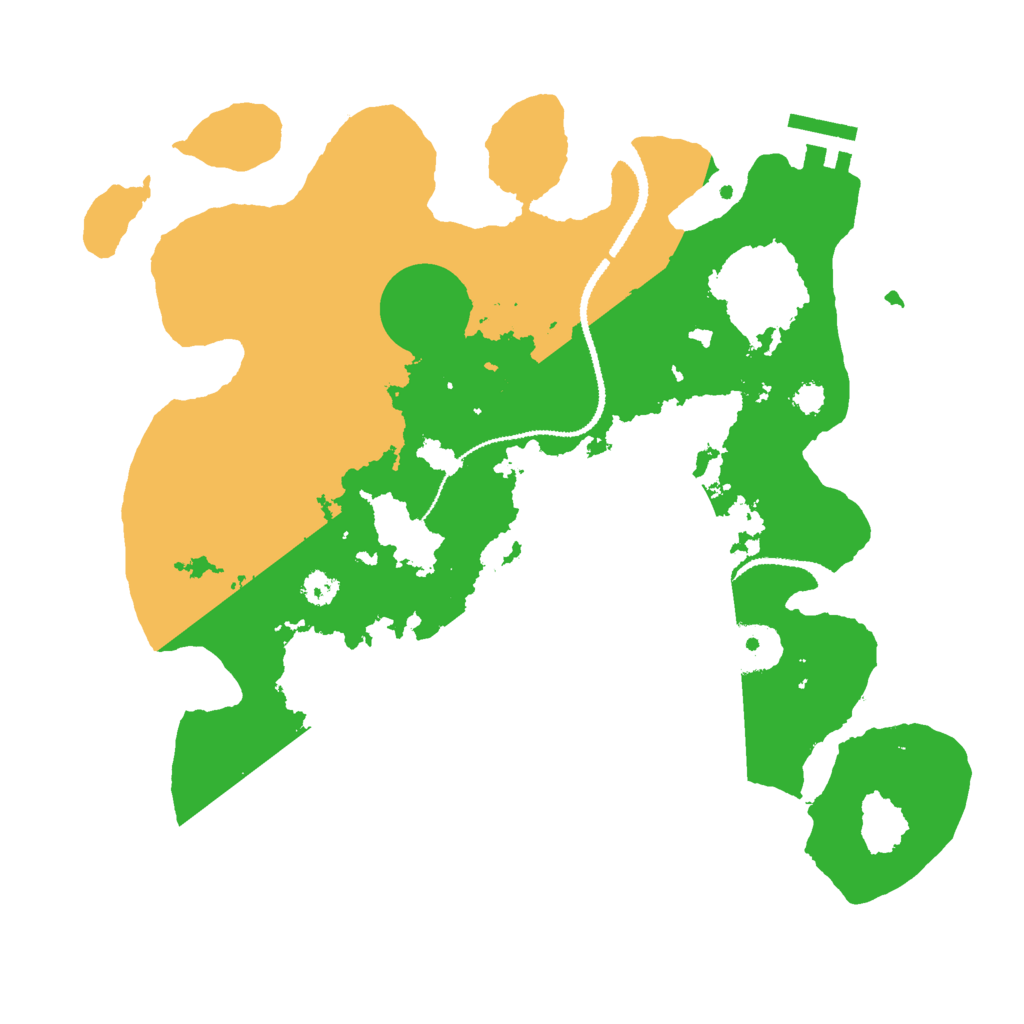 Biome Rust Map: Procedural Map, Size: 3000, Seed: 5820163