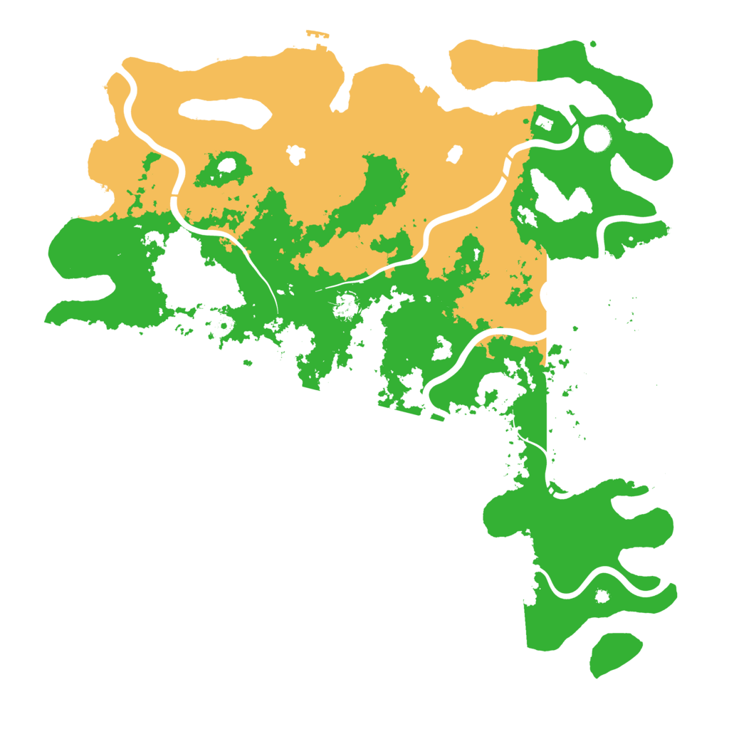Biome Rust Map: Procedural Map, Size: 4750, Seed: 2068591681