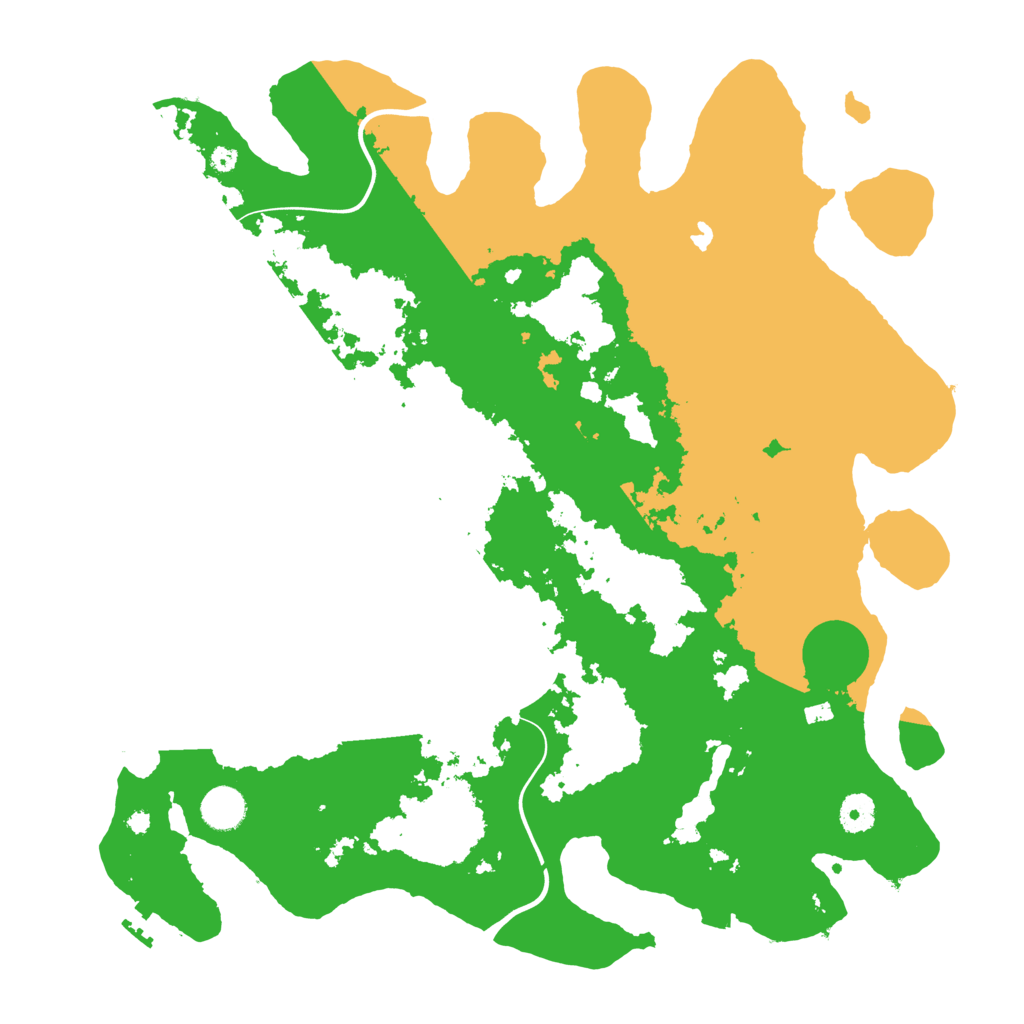 Biome Rust Map: Procedural Map, Size: 4075, Seed: 49975