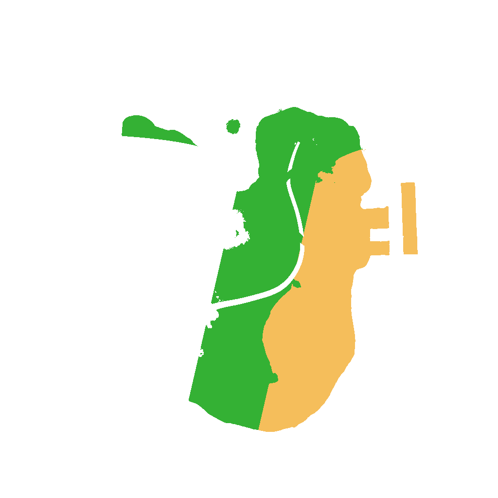 Biome Rust Map: Procedural Map, Size: 1400, Seed: 371346209