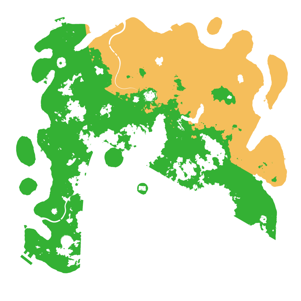 Biome Rust Map: Procedural Map, Size: 4500, Seed: 449219398