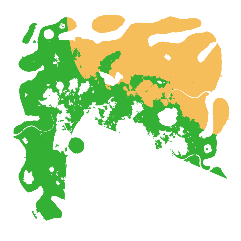 Biome Rust Map: Procedural Map, Size: 4250, Seed: 641210558