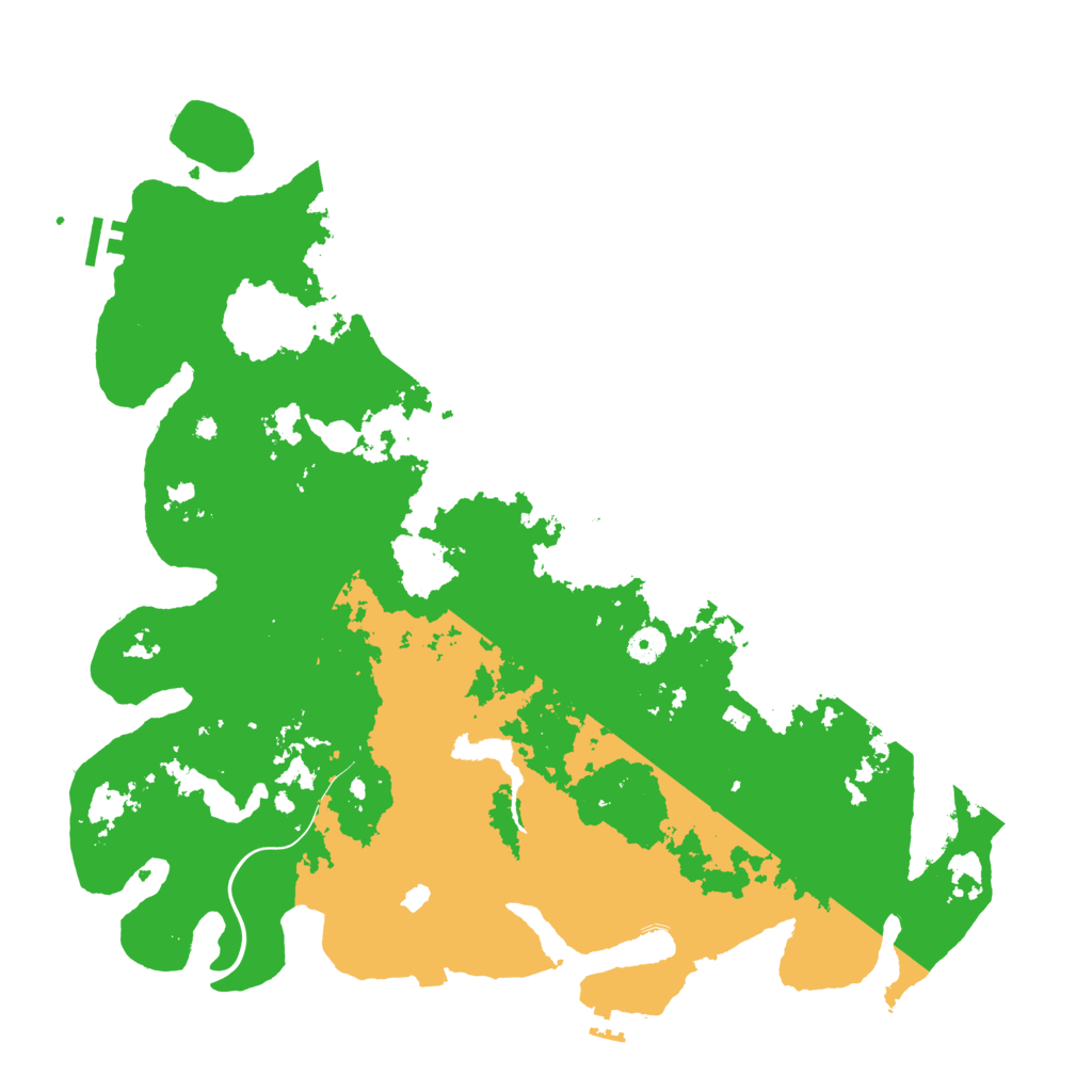 Biome Rust Map: Procedural Map, Size: 4500, Seed: 1688834192