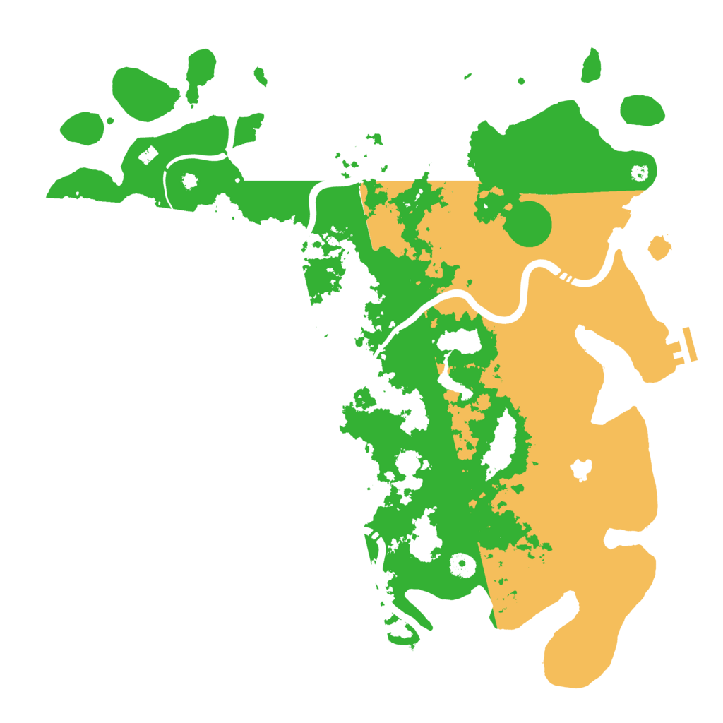 Biome Rust Map: Procedural Map, Size: 4250, Seed: 866360990