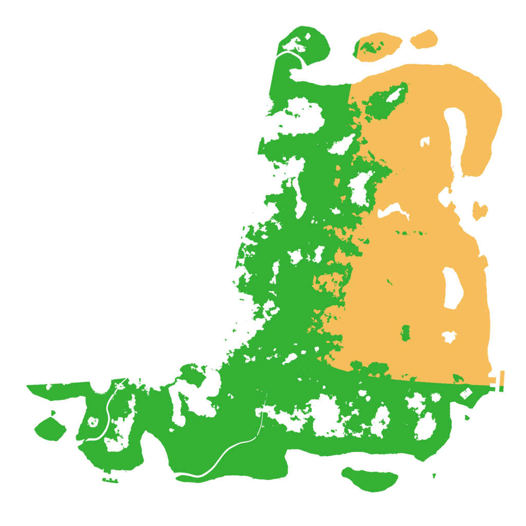 Biome Rust Map: Procedural Map, Size: 5000, Seed: 4902