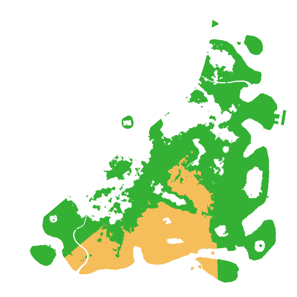 Biome Rust Map: Procedural Map, Size: 4000, Seed: 1041580948
