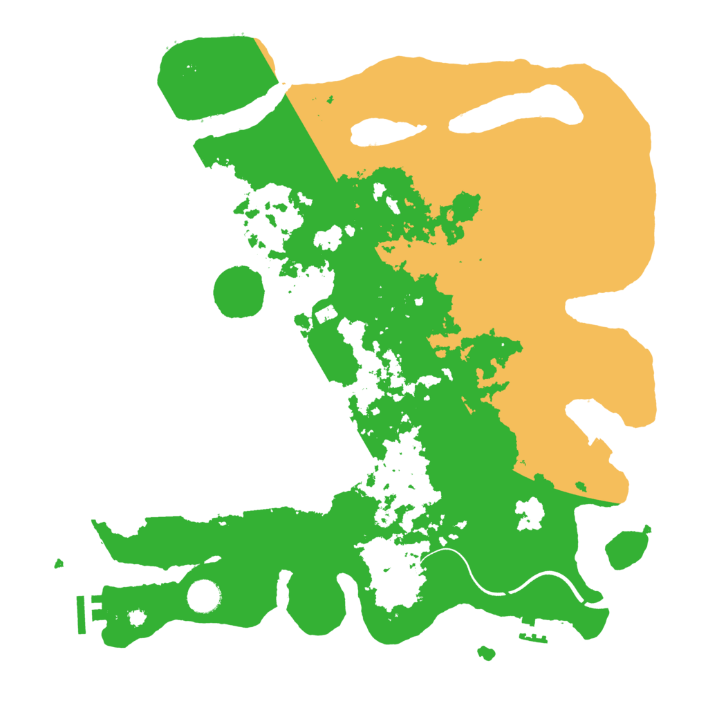 Biome Rust Map: Procedural Map, Size: 3750, Seed: 2096433785