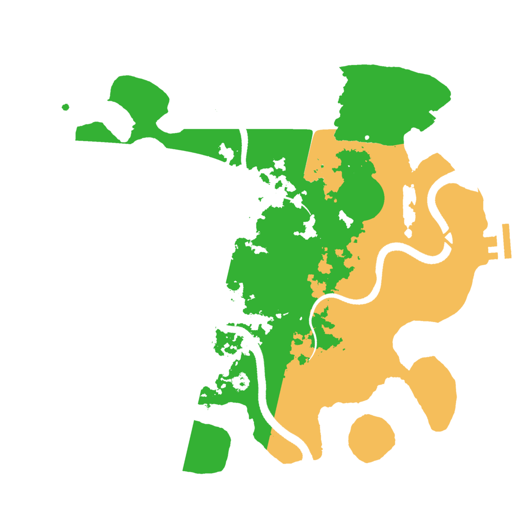 Biome Rust Map: Procedural Map, Size: 3000, Seed: 1882781023