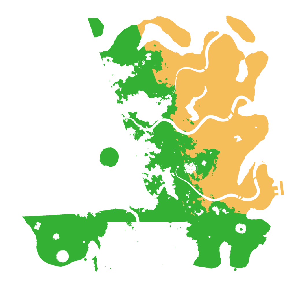 Biome Rust Map: Procedural Map, Size: 4255, Seed: 1146319663