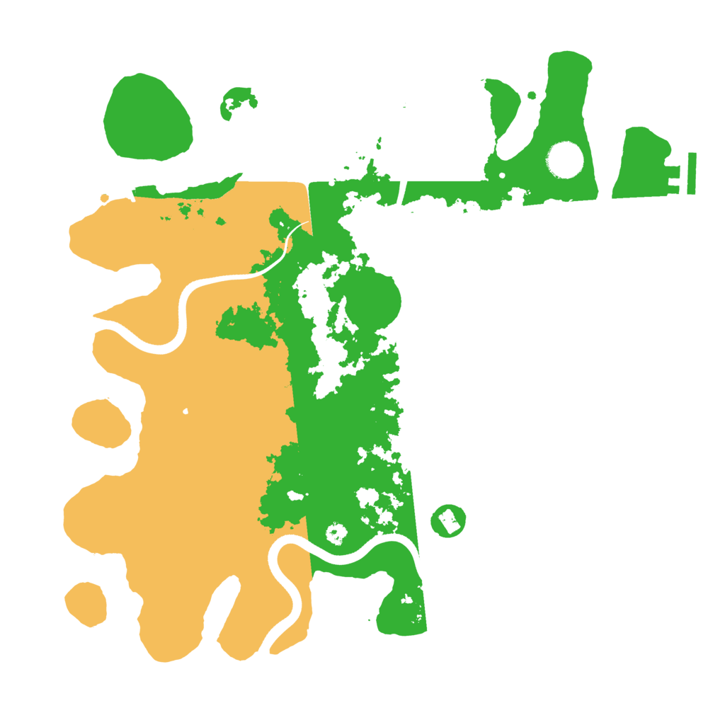 Biome Rust Map: Procedural Map, Size: 3500, Seed: 1333124864