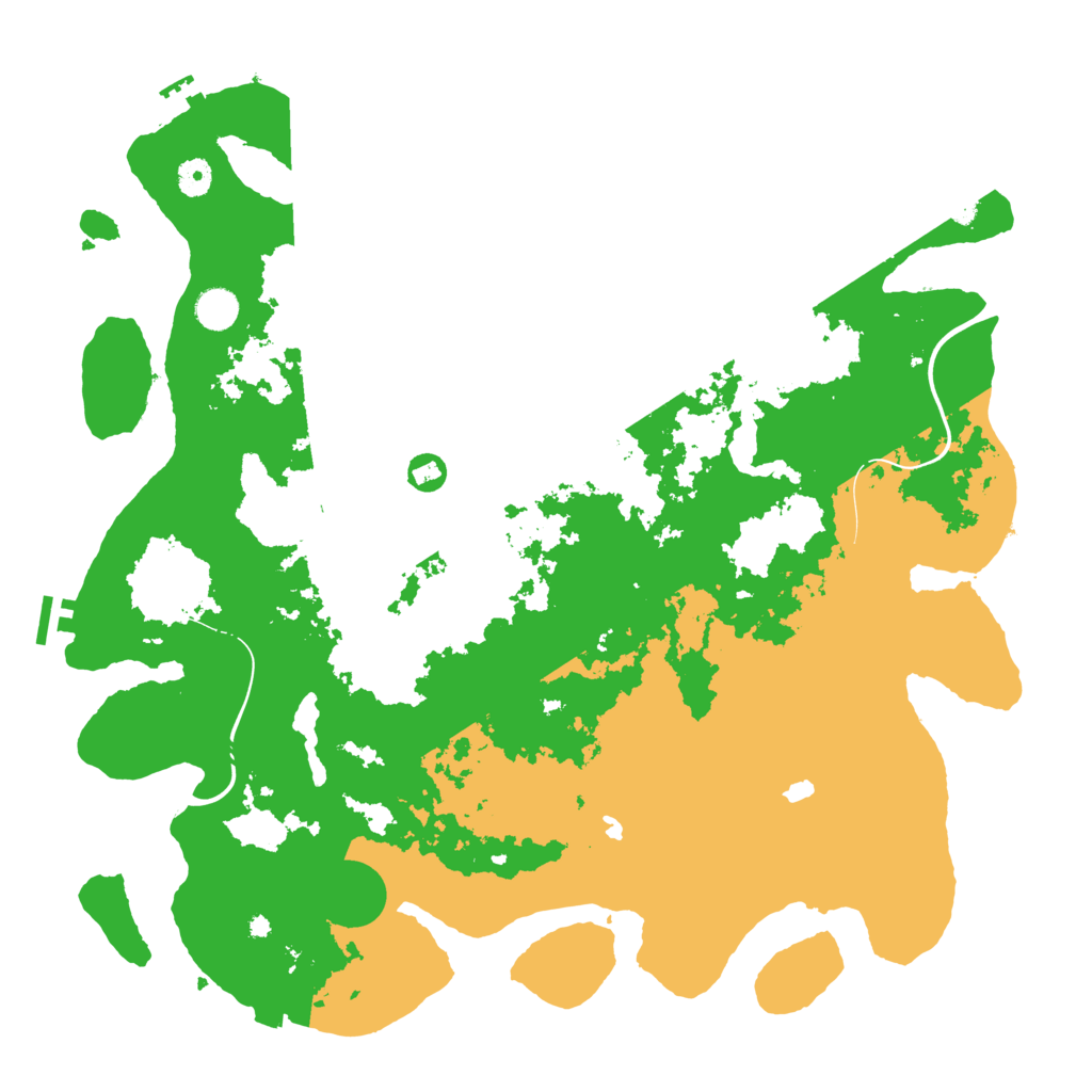 Biome Rust Map: Procedural Map, Size: 4500, Seed: 1859372659