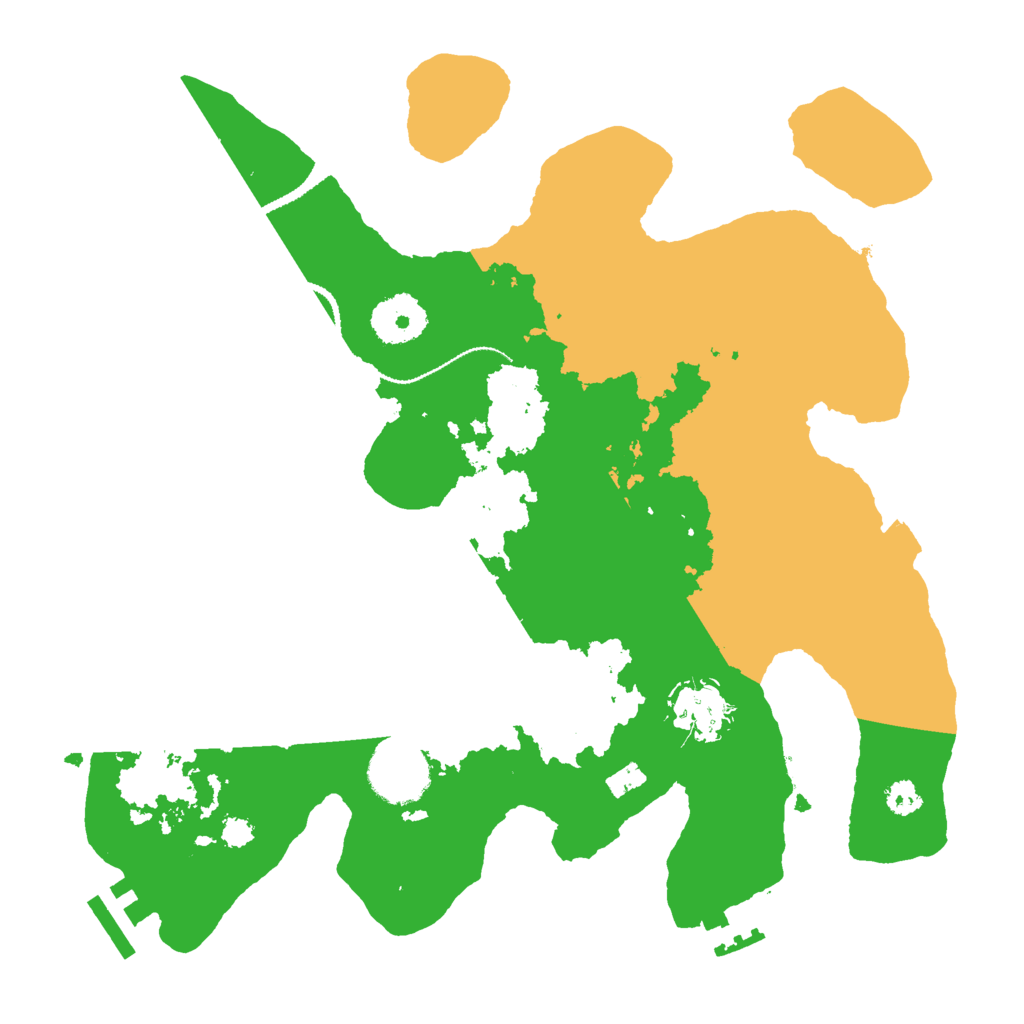 Biome Rust Map: Procedural Map, Size: 3000, Seed: 63623512