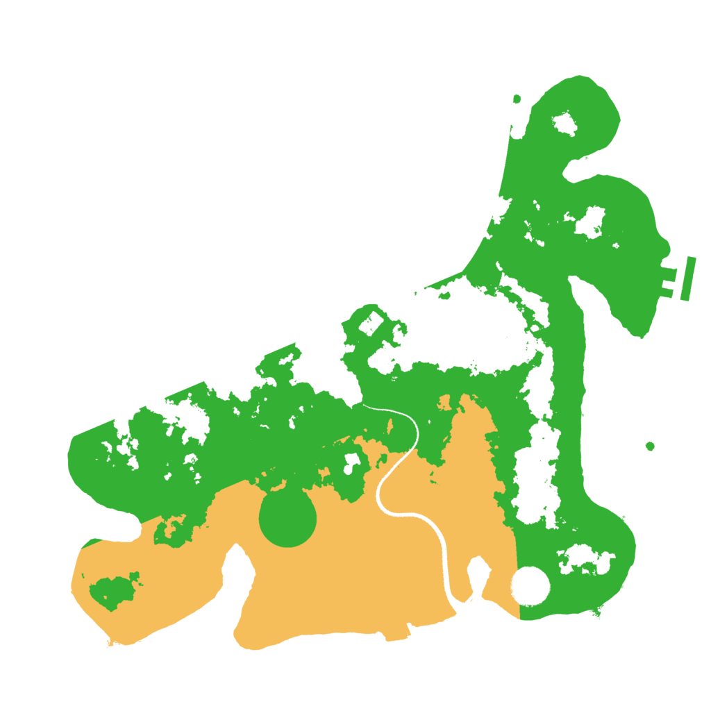 Biome Rust Map: Procedural Map, Size: 3250, Seed: 1432689605
