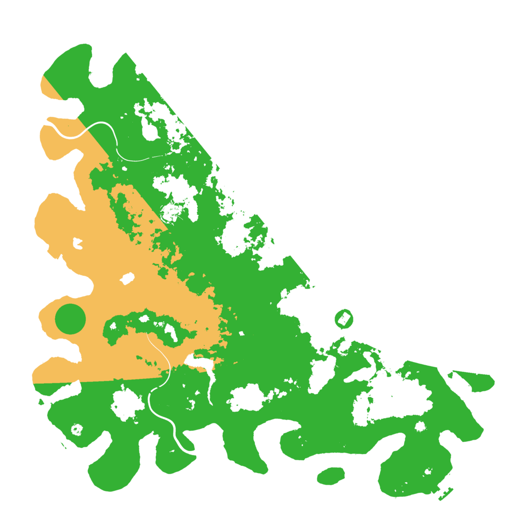 Biome Rust Map: Procedural Map, Size: 4500, Seed: 603921