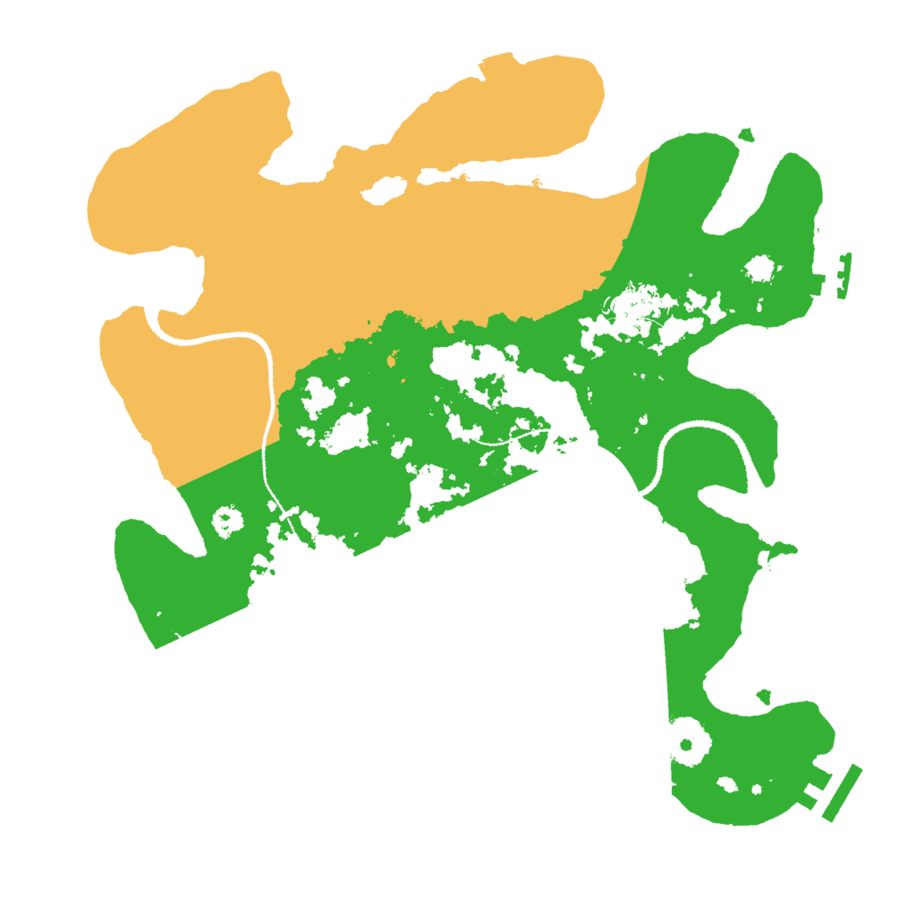 Biome Rust Map: Procedural Map, Size: 3000, Seed: 1711628527