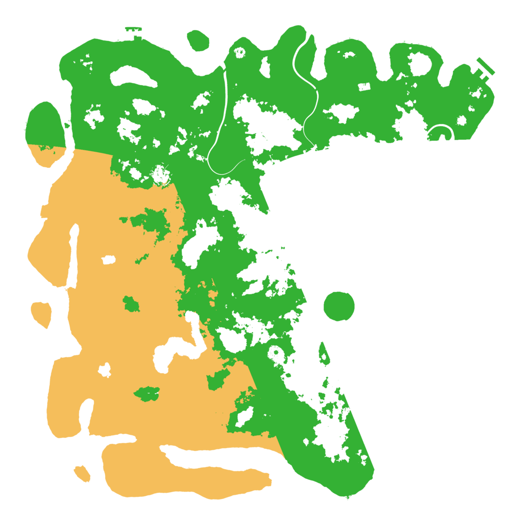 Biome Rust Map: Procedural Map, Size: 4800, Seed: 1970049740