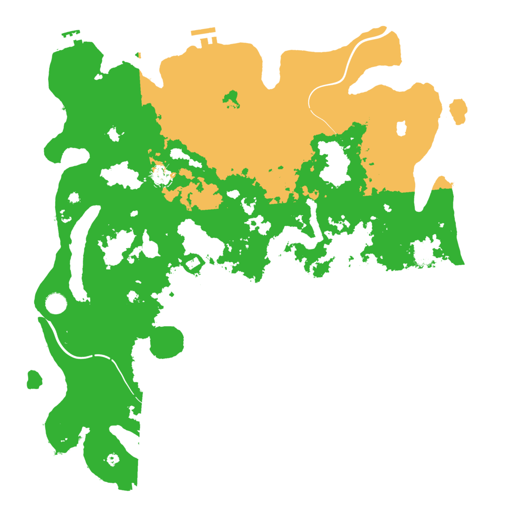 Biome Rust Map: Procedural Map, Size: 4250, Seed: 200912856