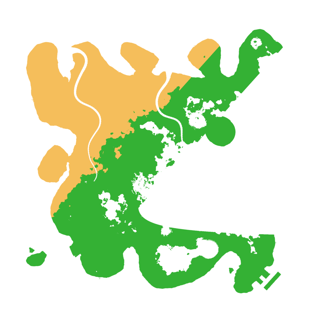 Biome Rust Map: Procedural Map, Size: 3000, Seed: 1698035