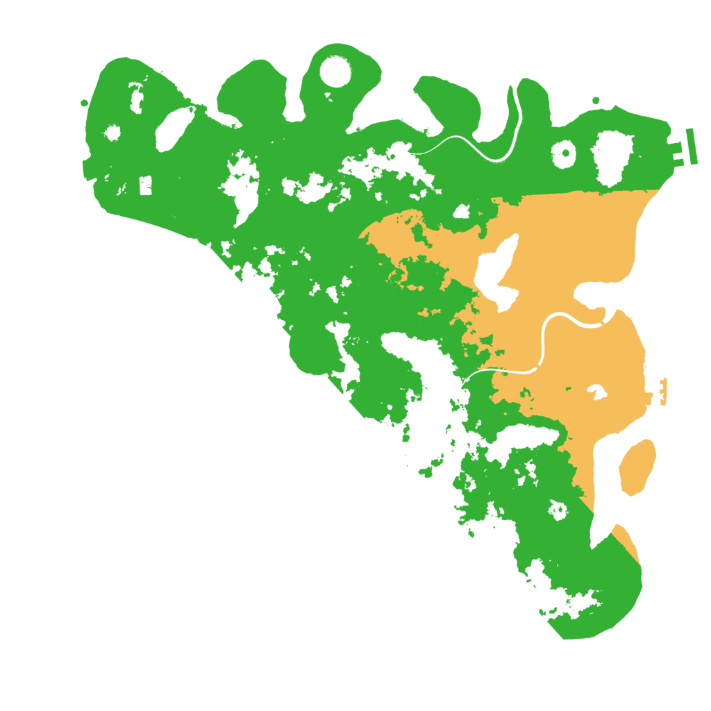 Biome Rust Map: Procedural Map, Size: 4000, Seed: 1300329