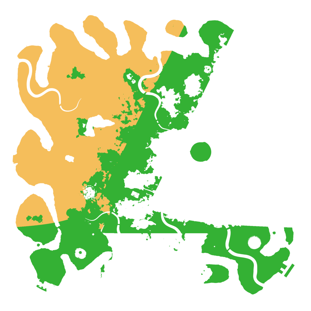 Biome Rust Map: Procedural Map, Size: 4250, Seed: 670522808