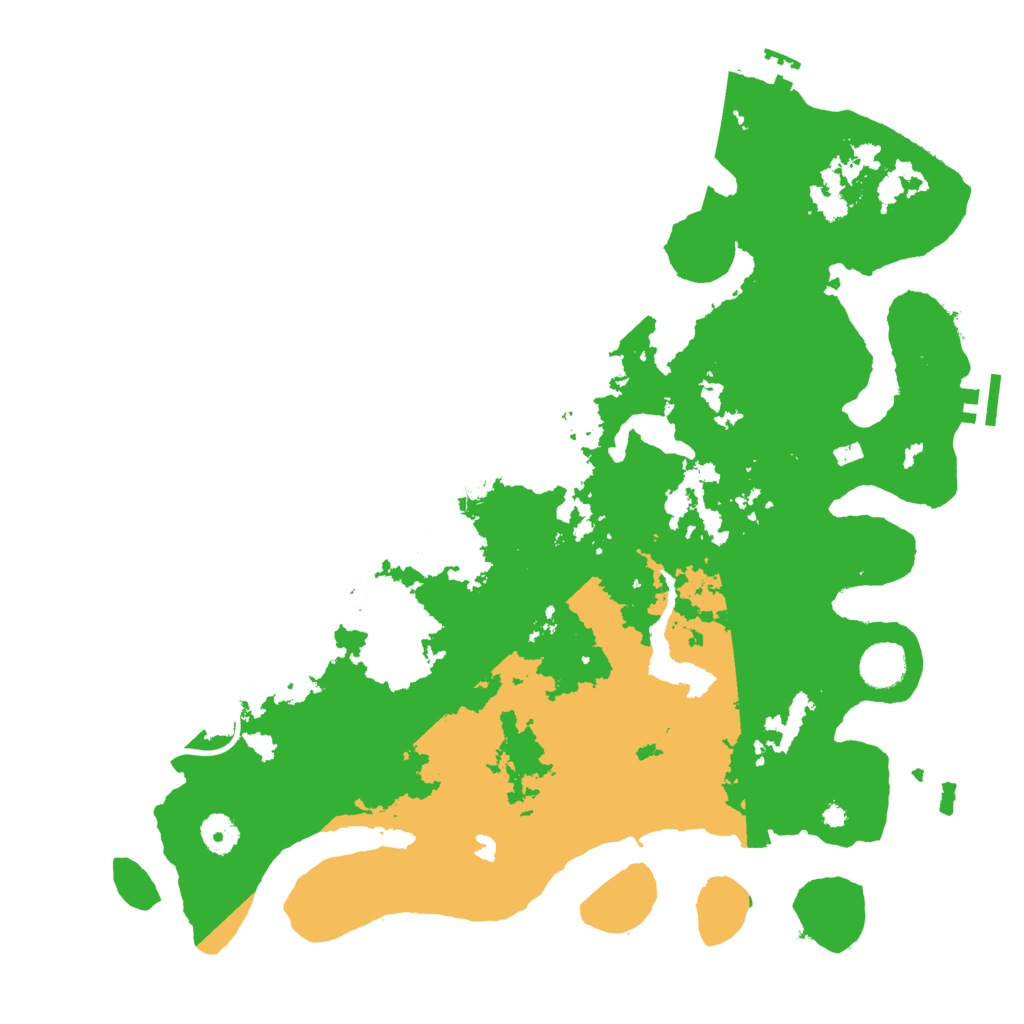 Biome Rust Map: Procedural Map, Size: 4000, Seed: 392659383