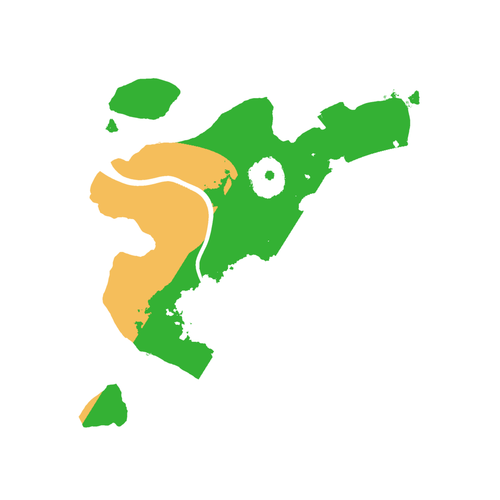Biome Rust Map: Procedural Map, Size: 2000, Seed: 789338944