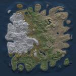 Thumbnail Rust Map: Procedural Map, Size: 4250, Seed: 1403590016, 16 Monuments