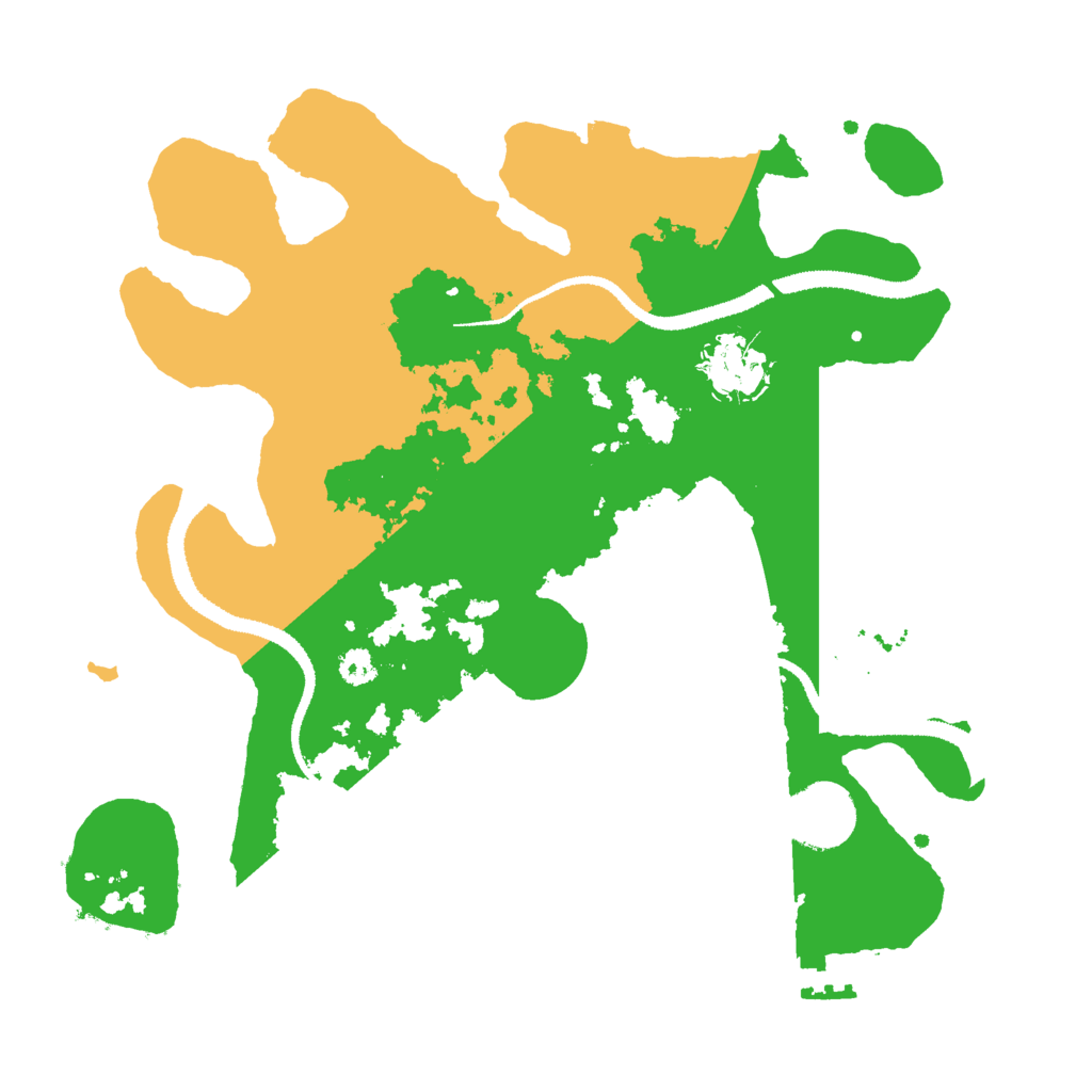 Biome Rust Map: Procedural Map, Size: 3000, Seed: 861550120