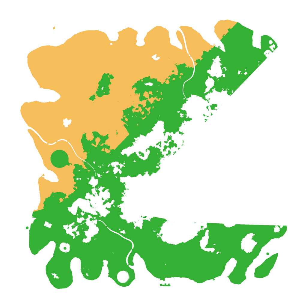Biome Rust Map: Procedural Map, Size: 4500, Seed: 1506360247