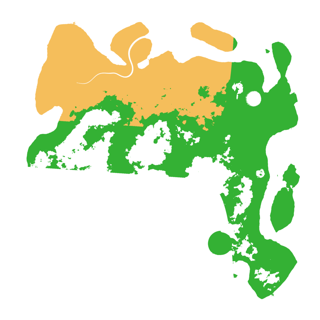 Biome Rust Map: Procedural Map, Size: 3750, Seed: 625204251