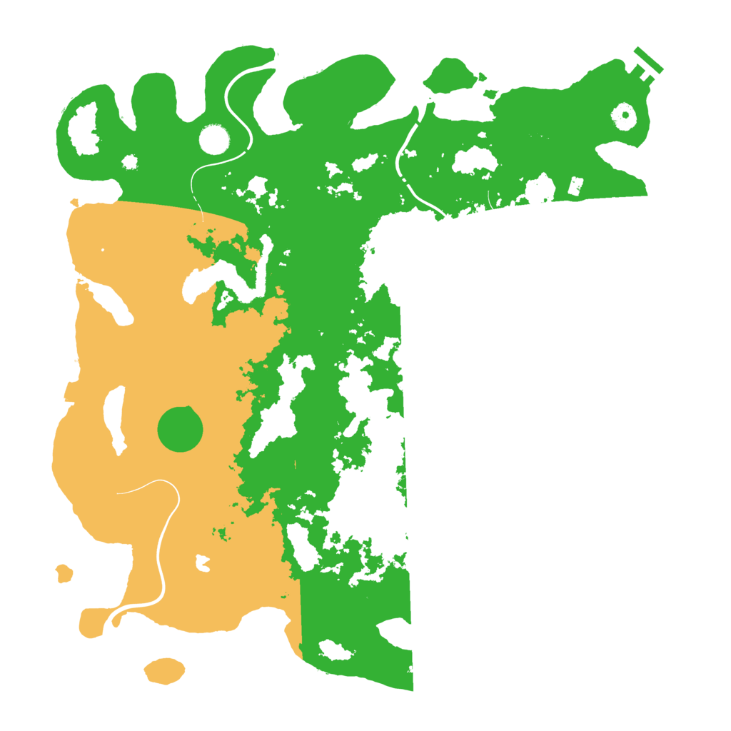 Biome Rust Map: Procedural Map, Size: 4250, Seed: 428361777