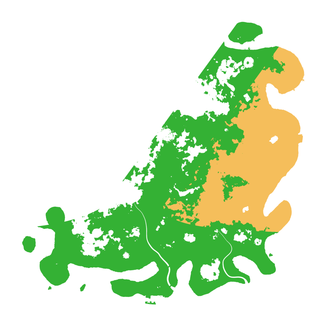 Biome Rust Map: Procedural Map, Size: 4500, Seed: 1130572764