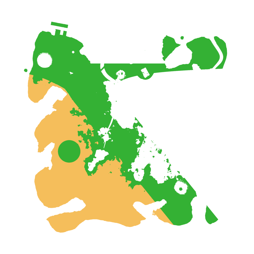 Biome Rust Map: Procedural Map, Size: 3000, Seed: 1827986218