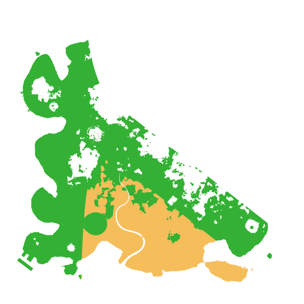 Biome Rust Map: Procedural Map, Size: 3500, Seed: 1730261968