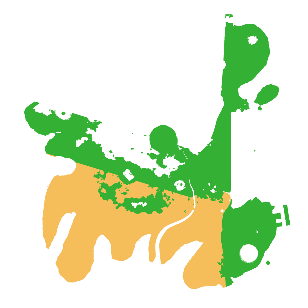 Biome Rust Map: Procedural Map, Size: 3000, Seed: 912772206