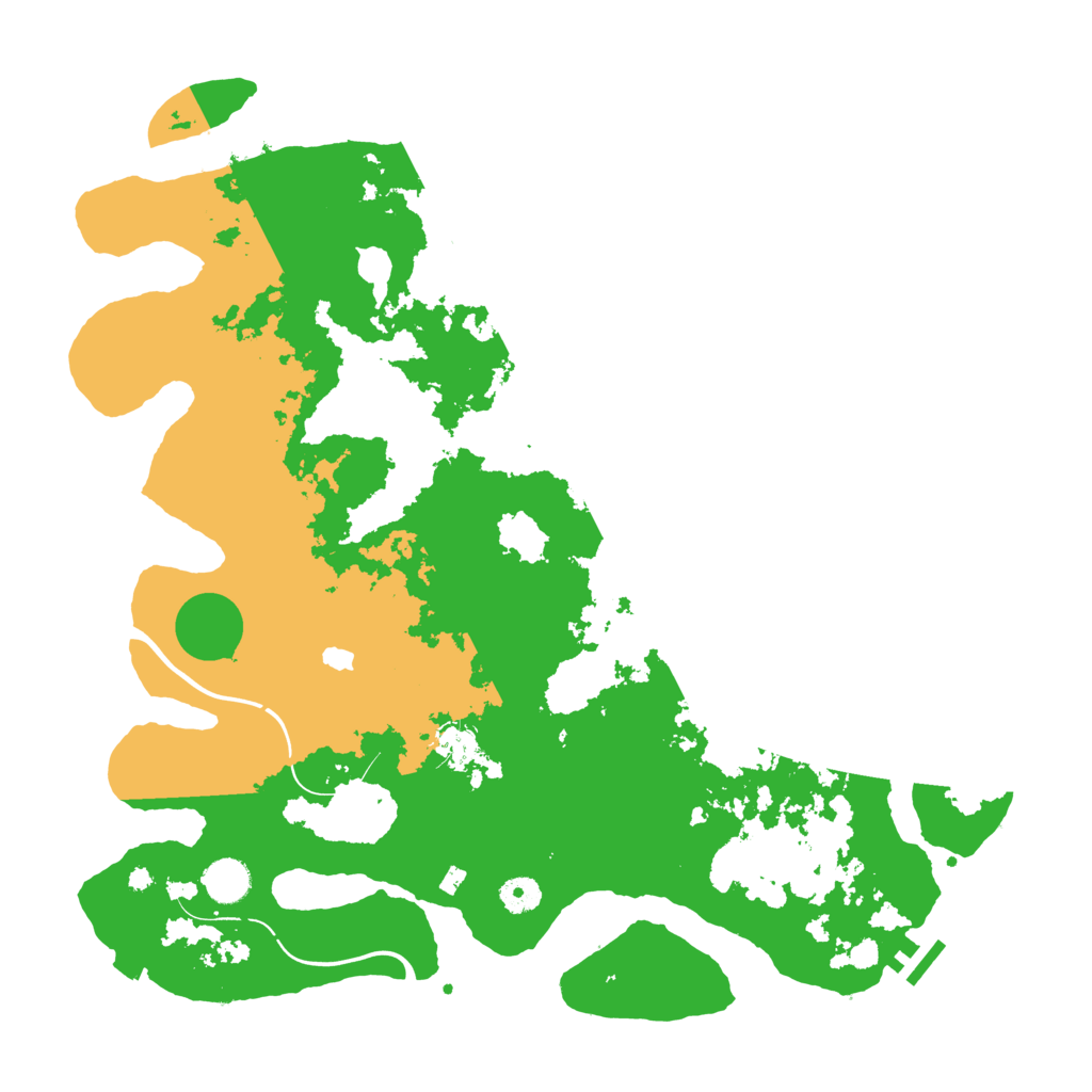 Biome Rust Map: Procedural Map, Size: 4250, Seed: 980518929