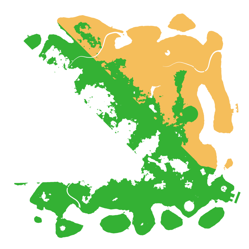 Biome Rust Map: Procedural Map, Size: 4250, Seed: 2026453435