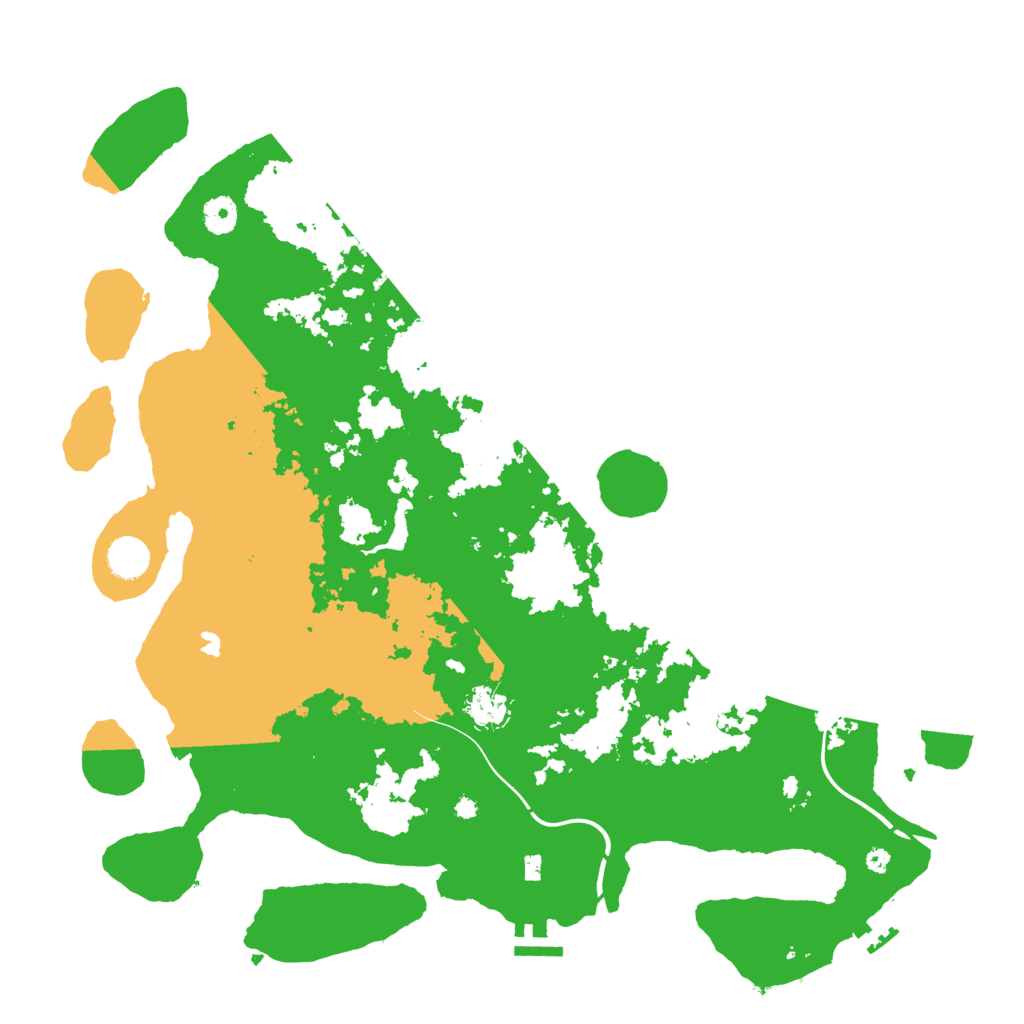 Biome Rust Map: Procedural Map, Size: 4250, Seed: 29011992