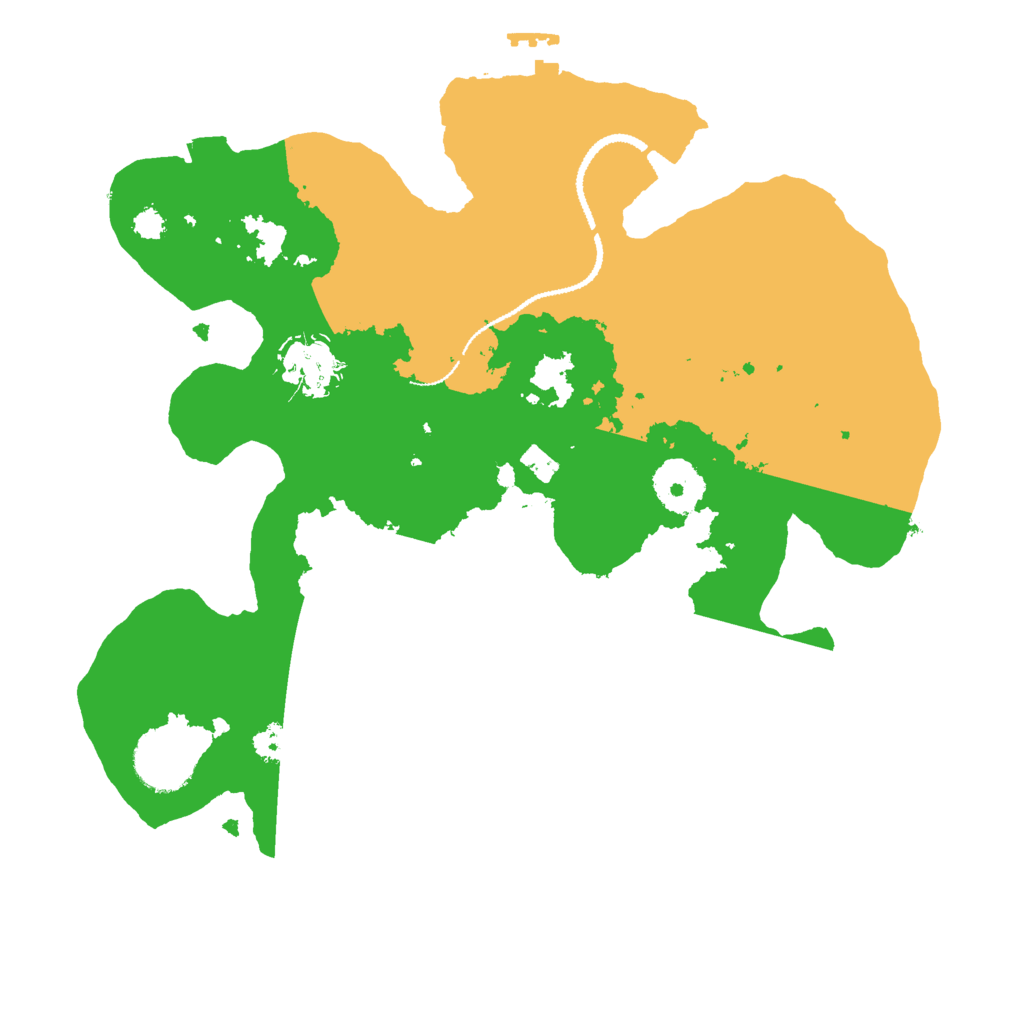 Biome Rust Map: Procedural Map, Size: 3000, Seed: 1963169826