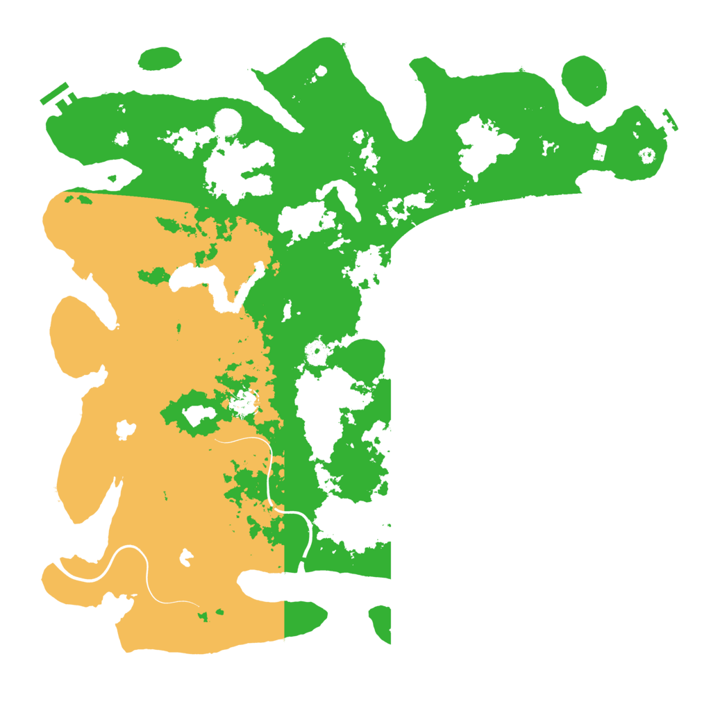 Biome Rust Map: Procedural Map, Size: 4500, Seed: 674349344