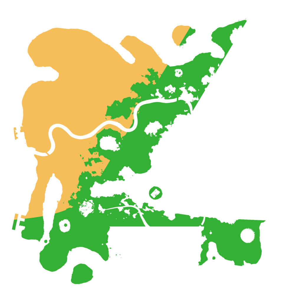 Biome Rust Map: Procedural Map, Size: 3750, Seed: 1211233548