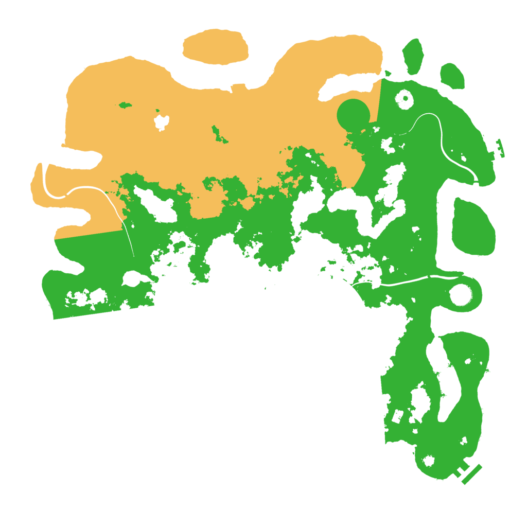 Biome Rust Map: Procedural Map, Size: 4250, Seed: 784531837
