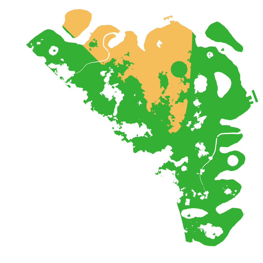 Biome Rust Map: Procedural Map, Size: 4250, Seed: 1890881210
