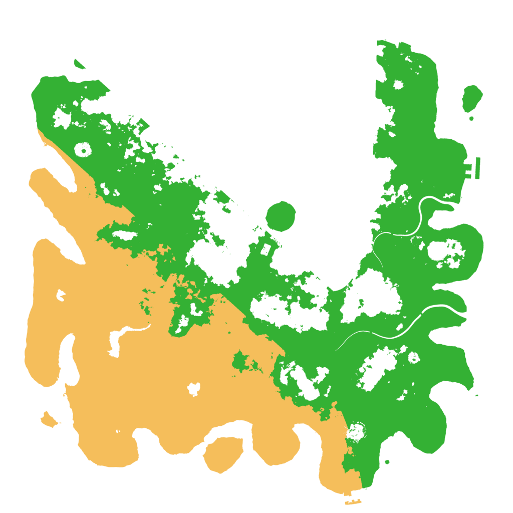 Biome Rust Map: Procedural Map, Size: 4800, Seed: 1167652457