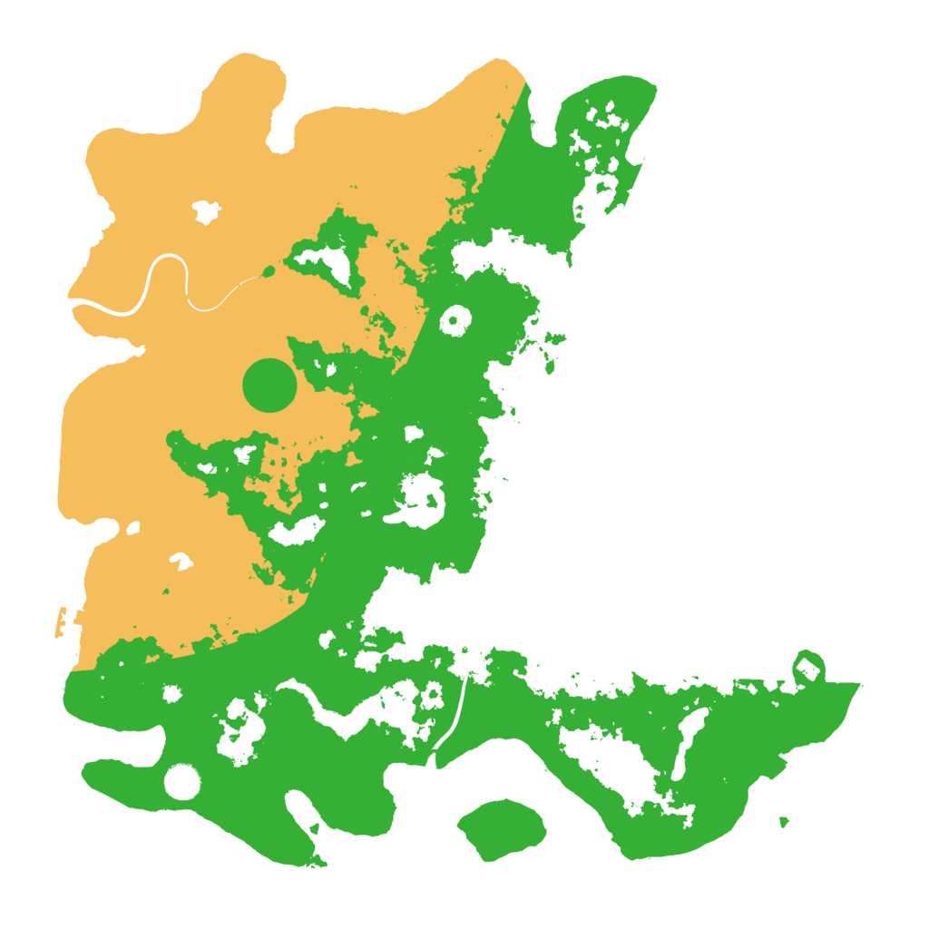 Biome Rust Map: Procedural Map, Size: 4500, Seed: 1035479551